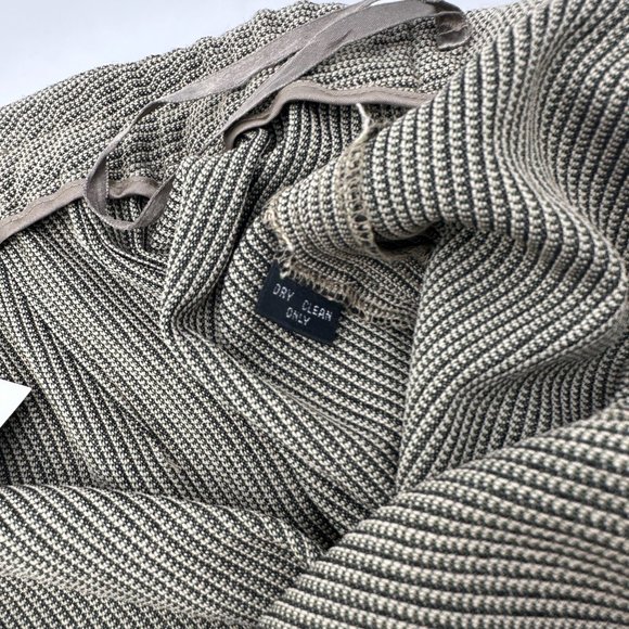 Ellen Tracy Size 24 Black/Khaki Wool Blend Trousers, new/NWT - Picture 7 of 7